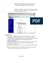 Viewing Large Elibrary Files: Federal Energy Regulatory Commission