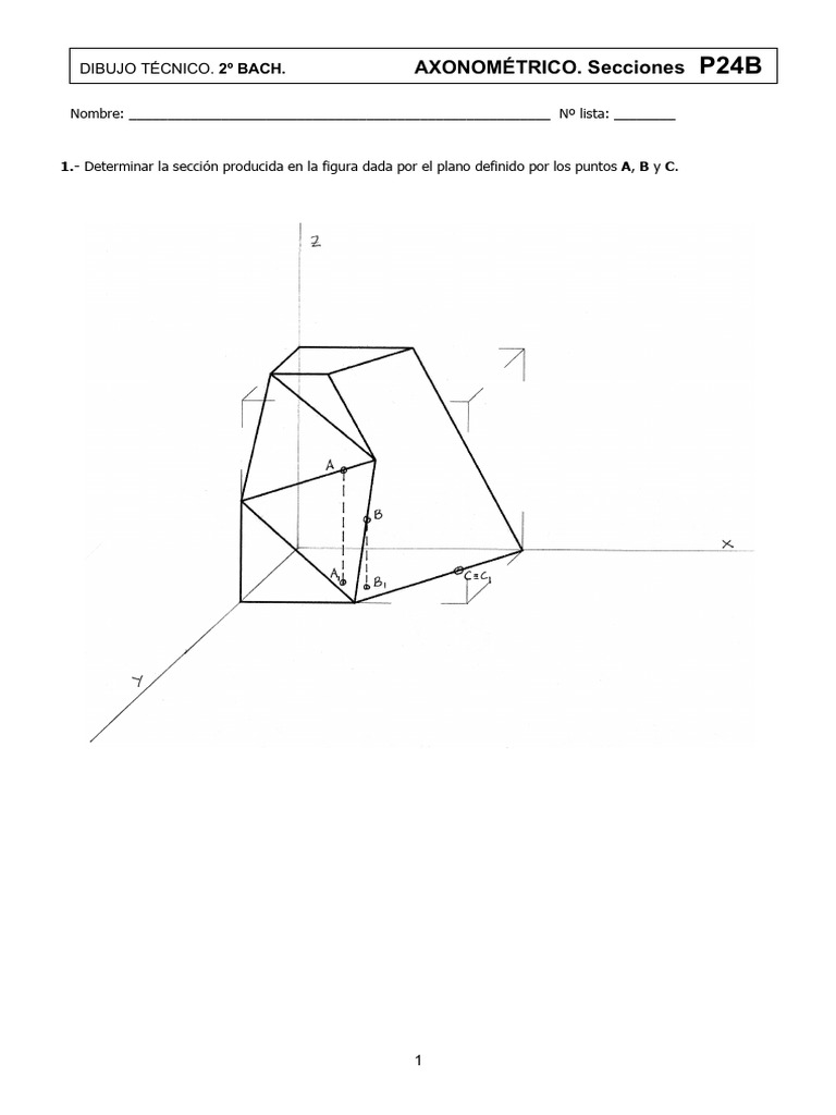 P24 BAXONOMETRICOSecciones | PDF