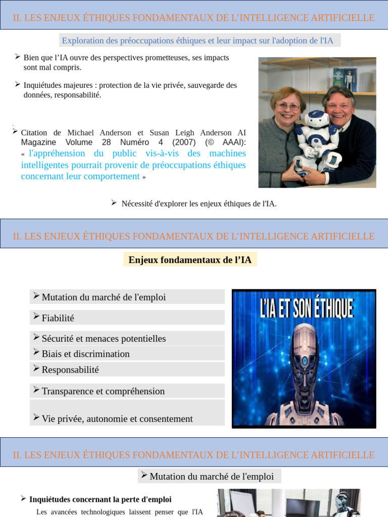 Enjeux éthiques de l'intelligence artificielle | PDF | Intelligence ...