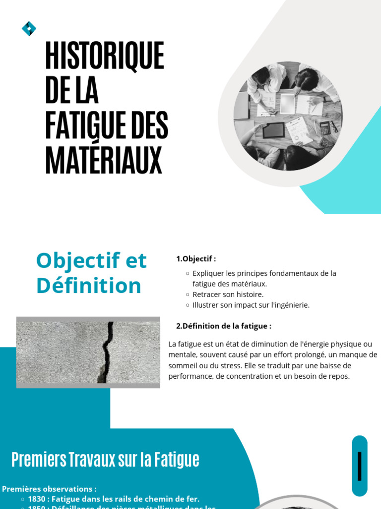 Histoire et enjeux de la fatigue des matériaux | PDF