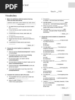 B1 Unit 6 Progress Test Guide | PDF | Grammar | Linguistics