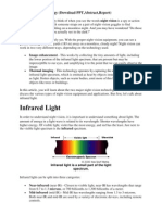 Infrared Light: Night Vision Technology (Download PPT, Abstract, Report)