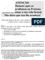 Aos Homens após os 40 Anos