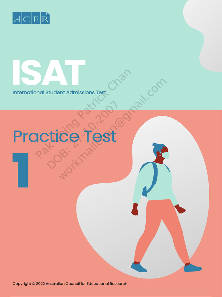 ISAT Practice Test Overview | PDF | Ice | Humidity