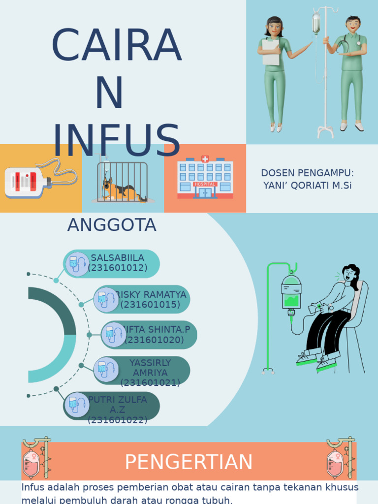 Proses dan Jenis Cairan Infus | PDF