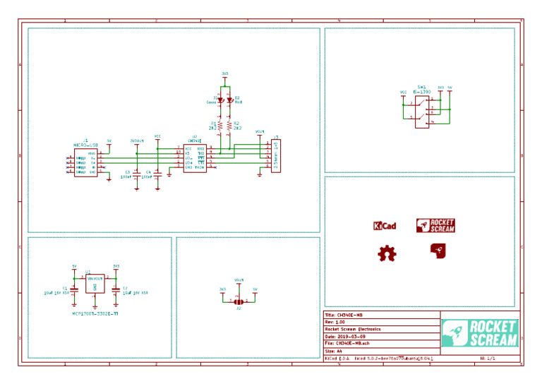 CH340E-MB Schematic Overview | PDF