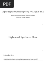 AnyHLS - High-Level Synthesis With Partial | PDF | Field