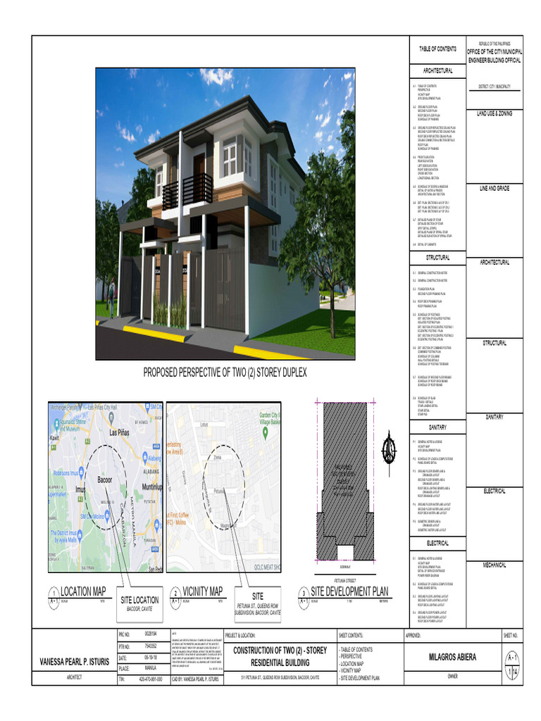 Architectural Plans | PDF | Stairs | Architectural Elements