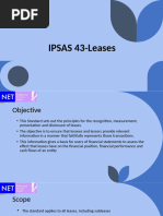 IPSAS 43 Lectures Notes | PDF | Lease | Business
