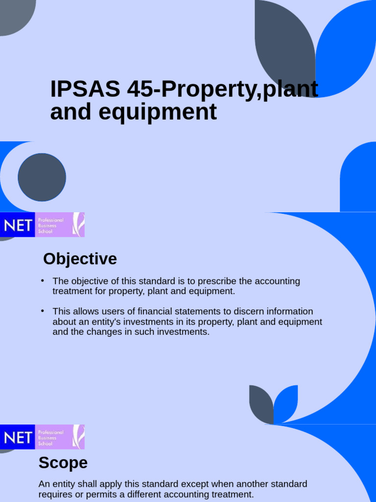 IPSAS 45: Property, Plant, Equipment | PDF | Historical Cost | Depreciation