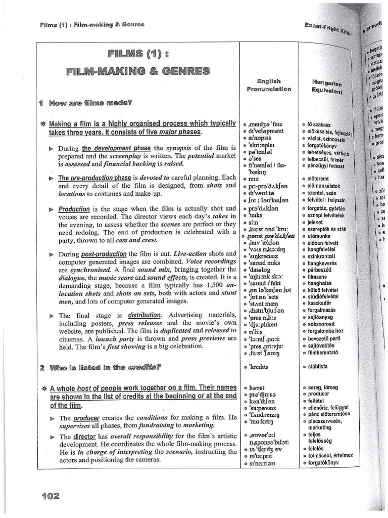 Film Production Process Overview | PDF | Academy Awards
