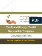 The Brand Strategy Toolkit Workbook 