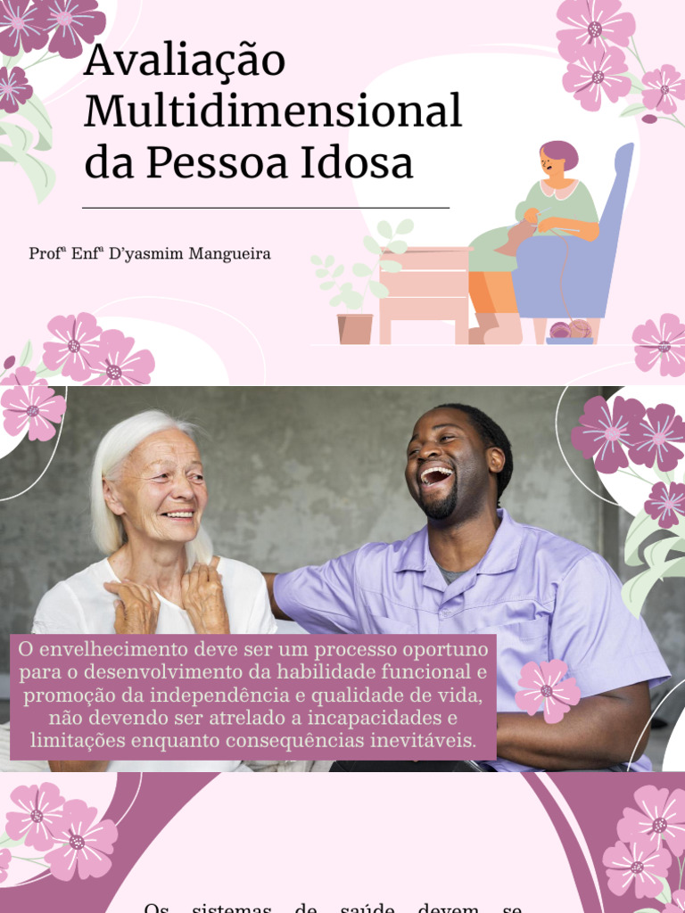 Avaliação Multidimensional do Idoso | PDF | Terceira idade | Envelhecimento