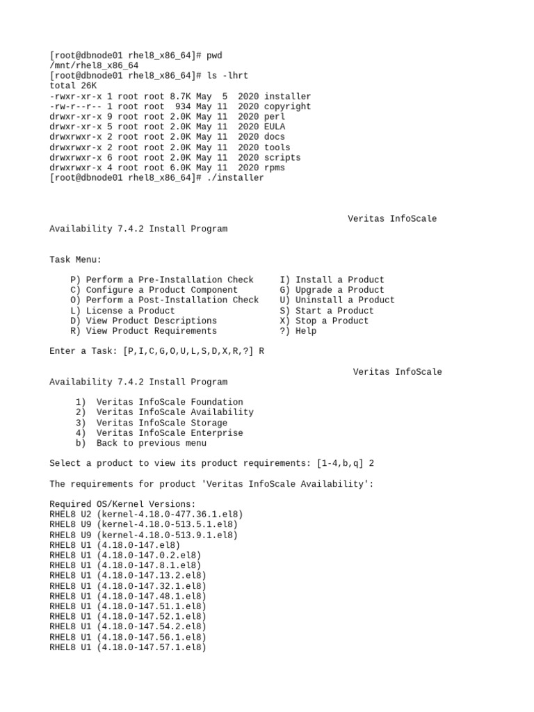 Veritas InfoScale 7.4.2 Installation Guide | PDF | Computer Cluster ...