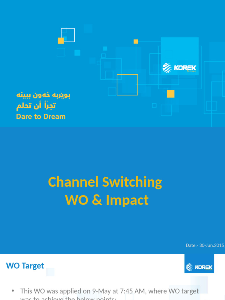 Channel Switching Optimization Report | PDF | Computer Networking ...