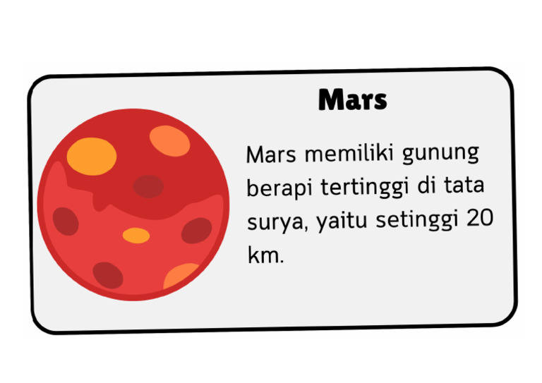 Mars | PDF