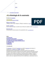 Histología y Anatomía I