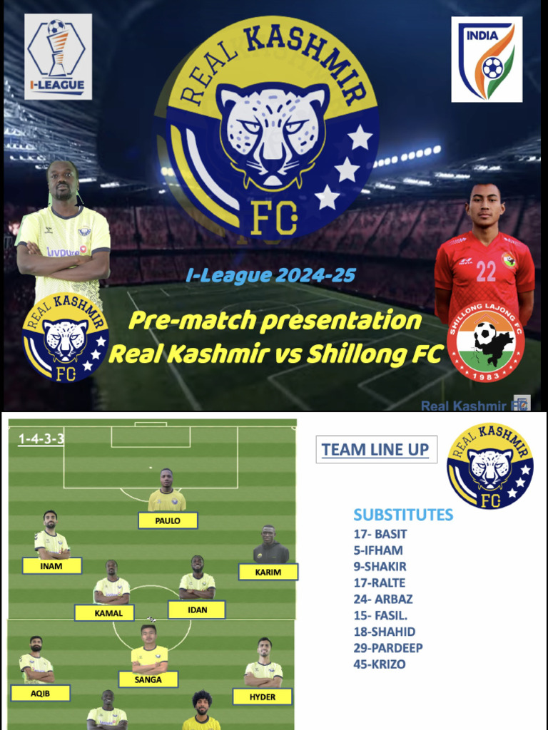 RKFC Vs Shillog FC Pre Match Presentation 2 | PDF | Forward ...