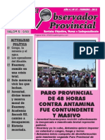 Observador Provincial - Febrero 2012