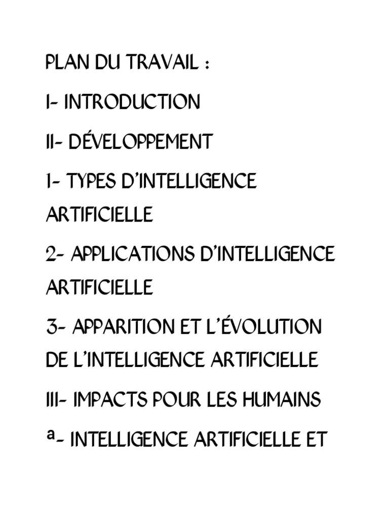 Intelligence Artificielle : Enjeux et Applications | PDF | Intelligence ...