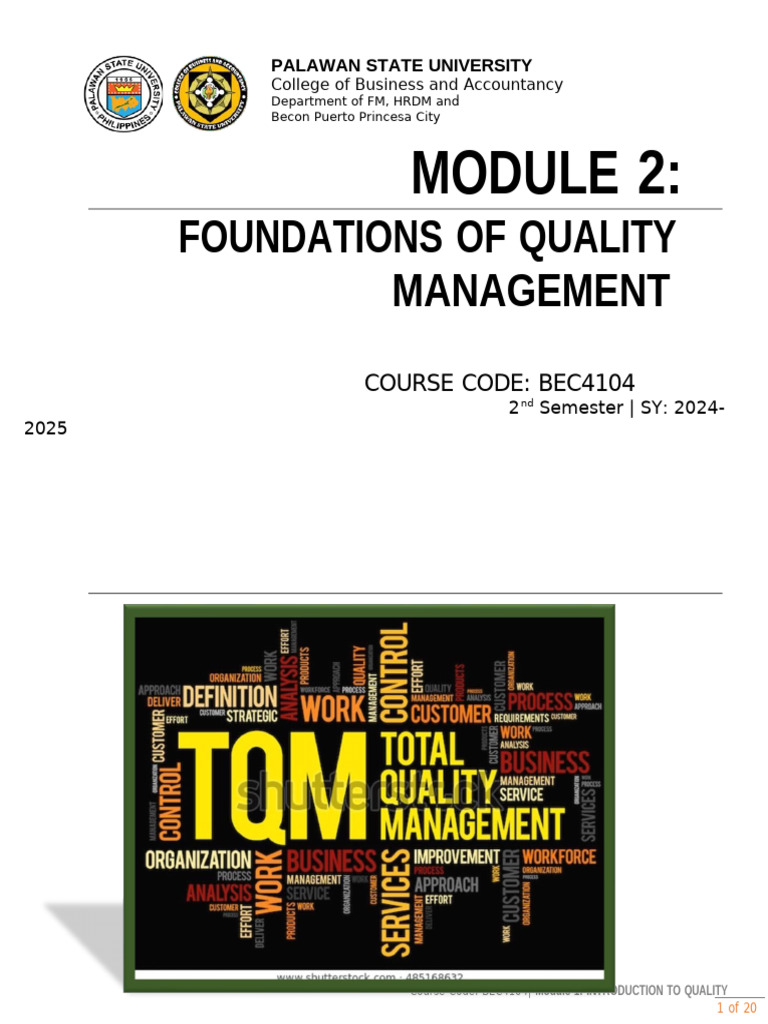Inbound 7234233515954915339 | PDF | Quality Management System | Quality ...