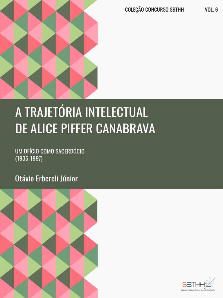 A Trajetória Intelectual de Alice Piffer Canabrava | PDF ...