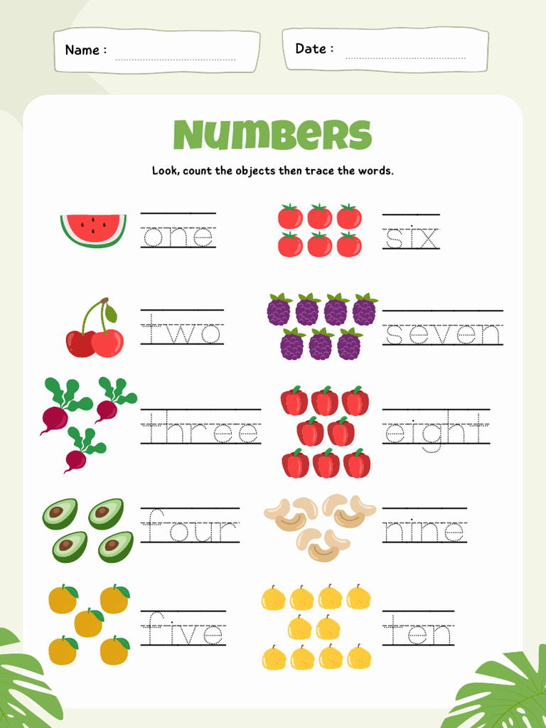 Colourful Illustrative Math Worksheet | PDF