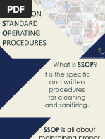 SSOP Guidelines for Food Safety | PDF | Sanitation | Safety