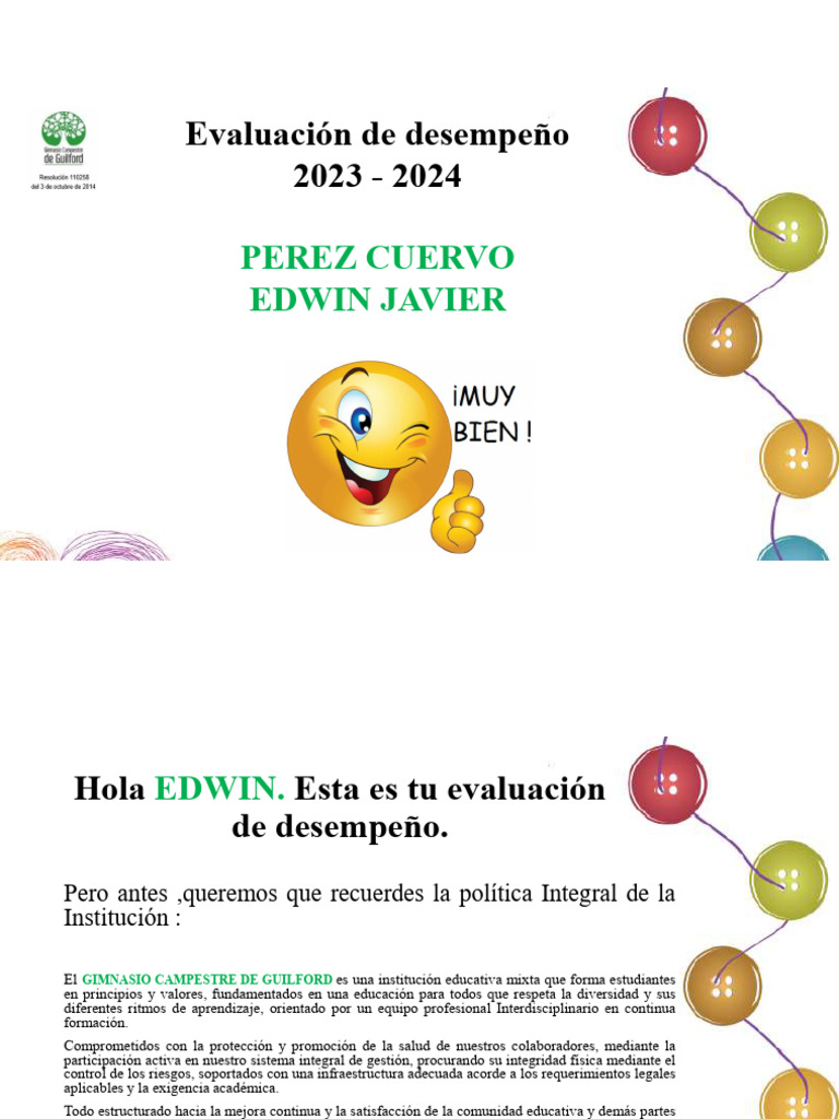 Perez Cuervo Edwin Javier | PDF | Comportamiento | Aprendizaje