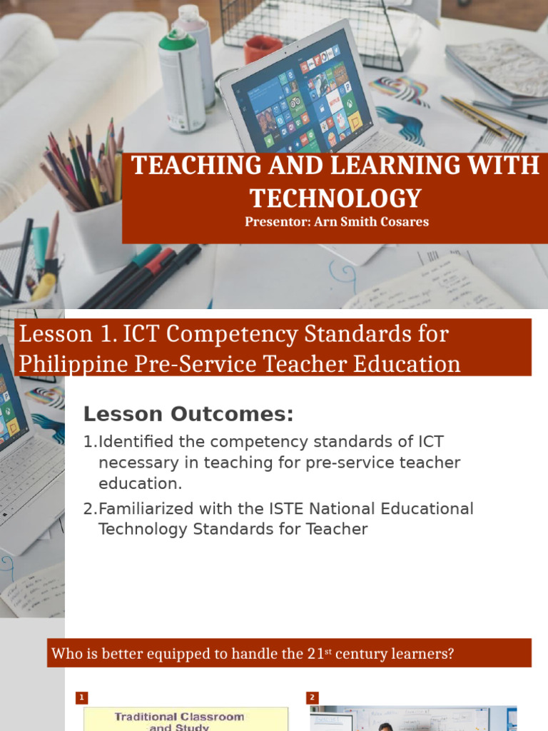 ICT Competency Standards for Teachers | PDF | Educational Technology ...