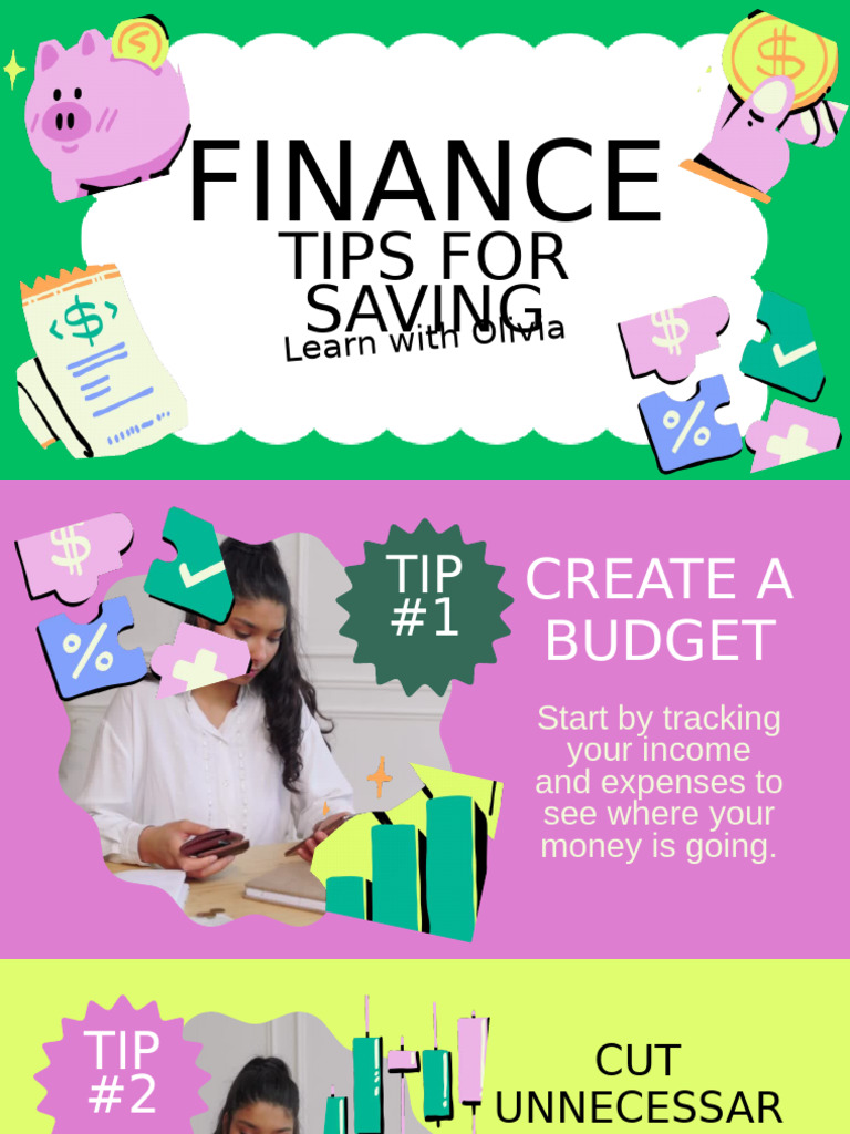 Essential Finance Tips for Saving | PDF