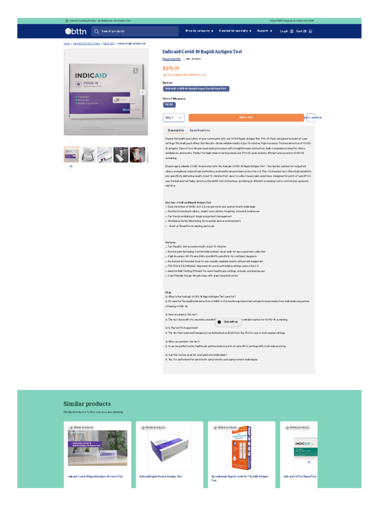 Covid 19 Rapid Antigen Test Kit | PDF | Medical Specialties | Health ...