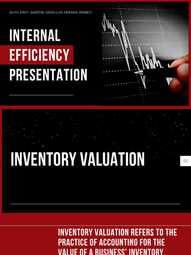 Inventory Valuation and Efficiency Metrics | PDF | Inventory | Cost Of ...