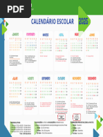 Calendário Escolar 2026 - Pernambuco | PDF