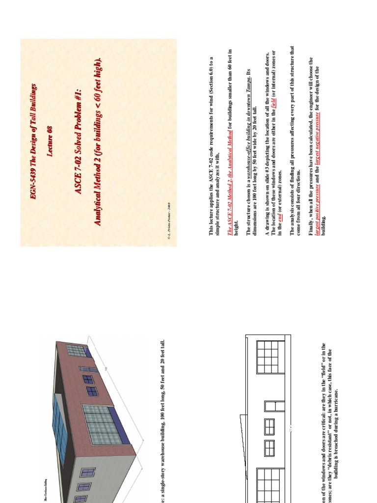 Asce 7 Wind Example | PDF | Teaching Methods & Materials | Science ...