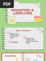 Mounting and Coverslipping in Histology | PDF | Histology | Staining