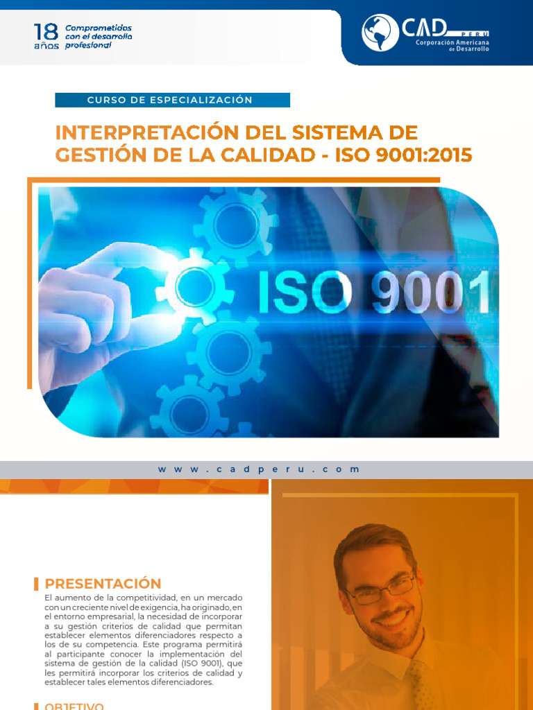 Curso de ISO 9001:2015 en Calidad | PDF | Gestión de la calidad ...