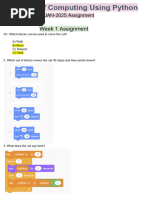 NPTEL Python Previous Year Questions | PDF | Parameter (Computer ...