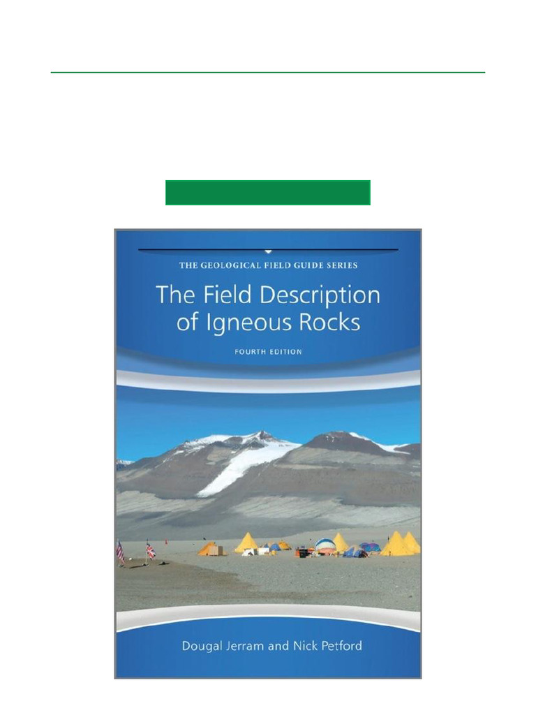 Field Guide to Igneous Rocks | PDF | Igneous Rock | Lava