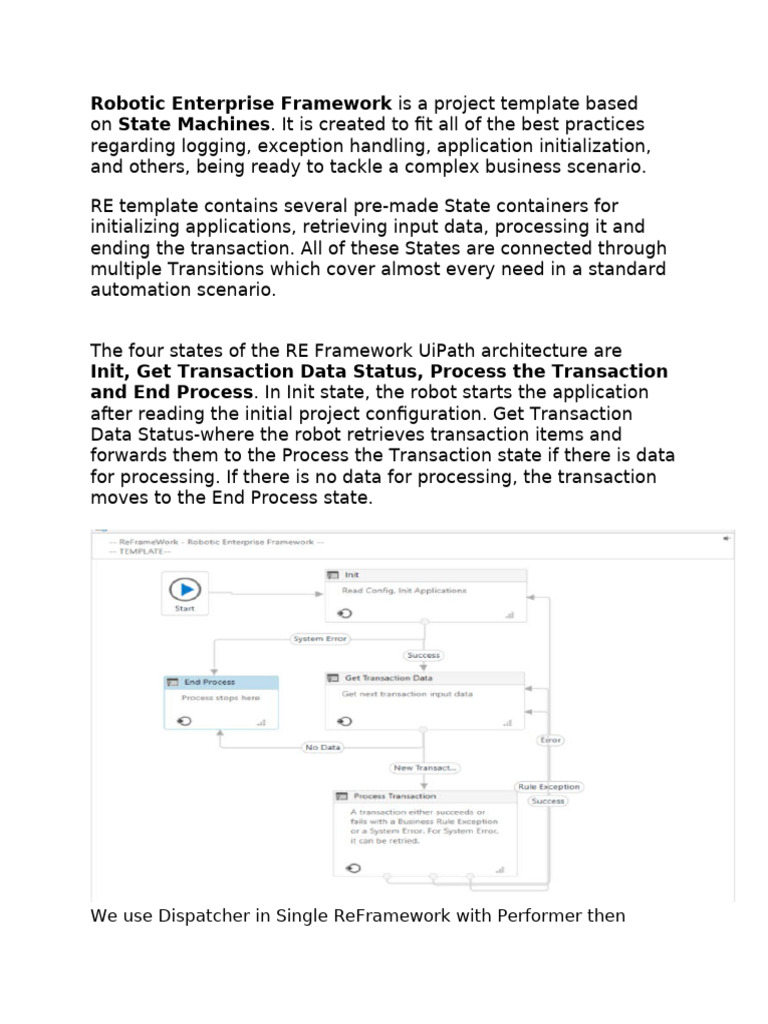 Understanding UiPath ReFramework Basics | PDF | Parameter (Computer ...