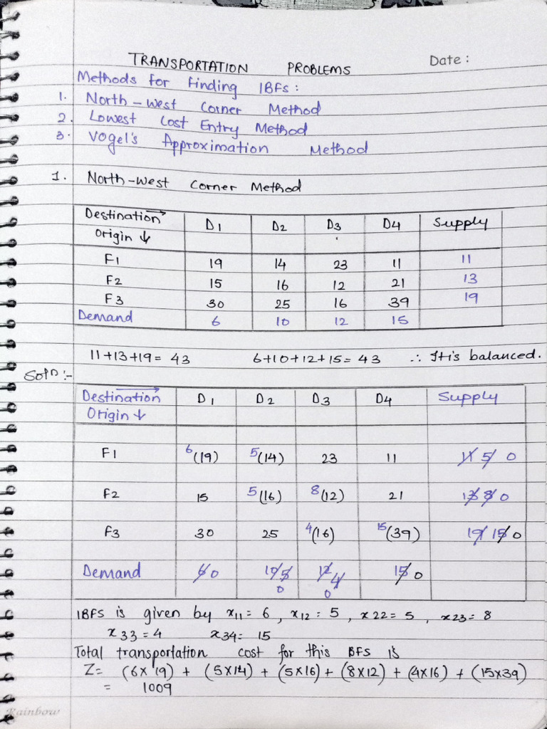 north-west-corner-method-tp-pdf