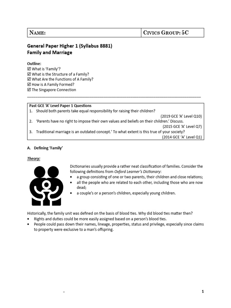 Understanding Family and Marriage Dynamics | PDF | Family | Marriage