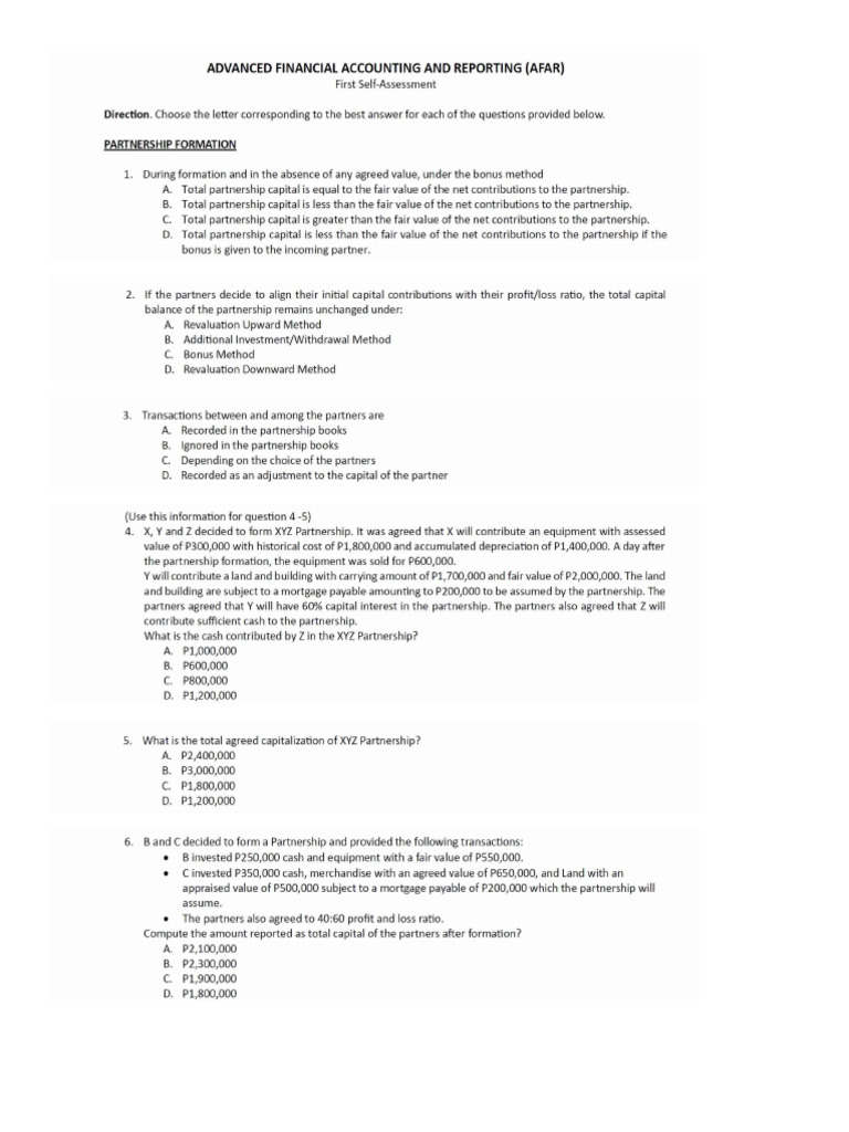 Pinnacle-1st Assessment (ALL) | PDF