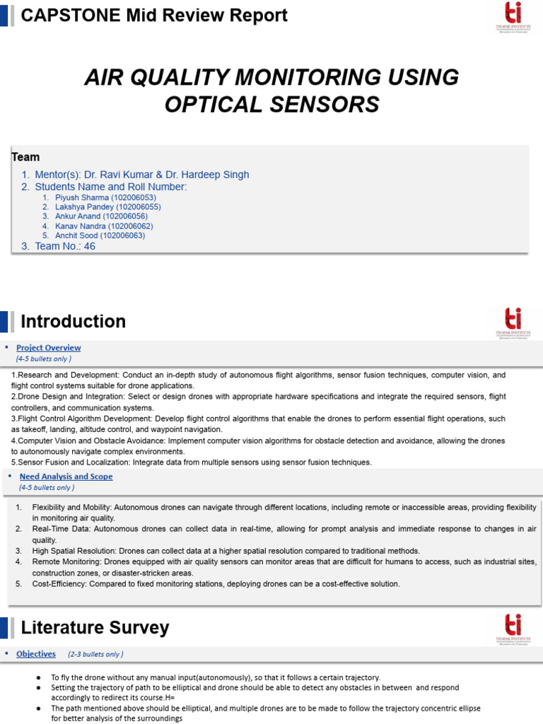 Mid-Term Review Template (1) - Removed | PDF | Unmanned Aerial Vehicle ...