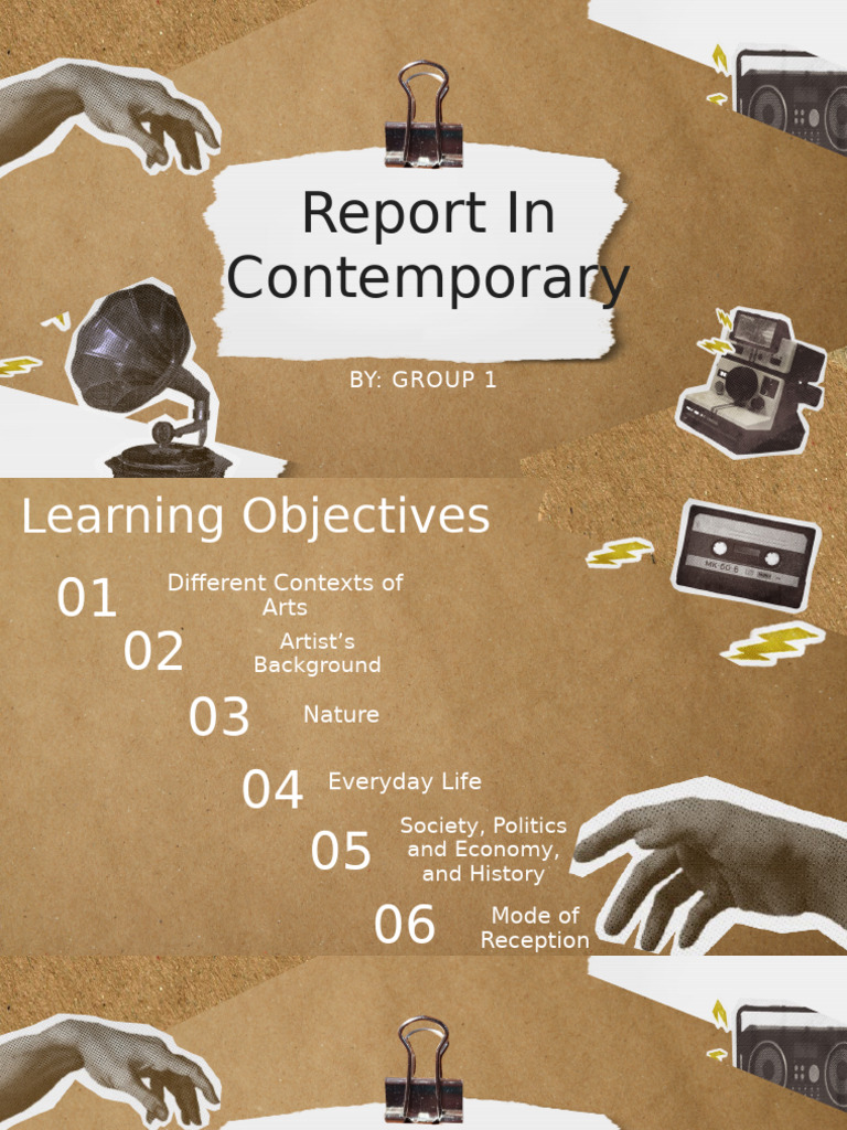 Report in Contemporary | PDF