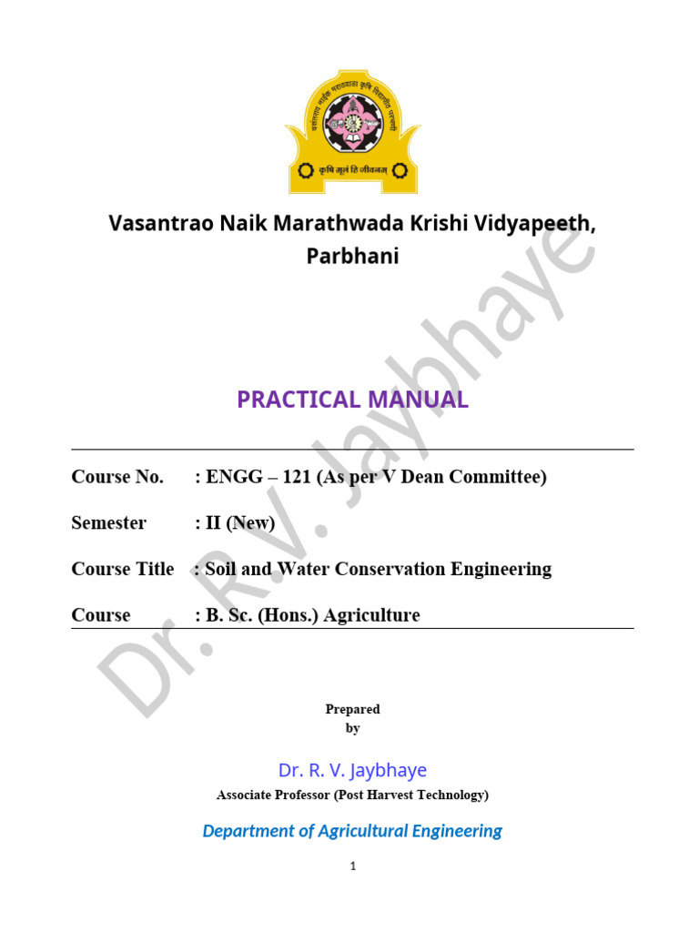 Soil and Water Conservation Engineering Manual | PDF | Surveying | Erosion