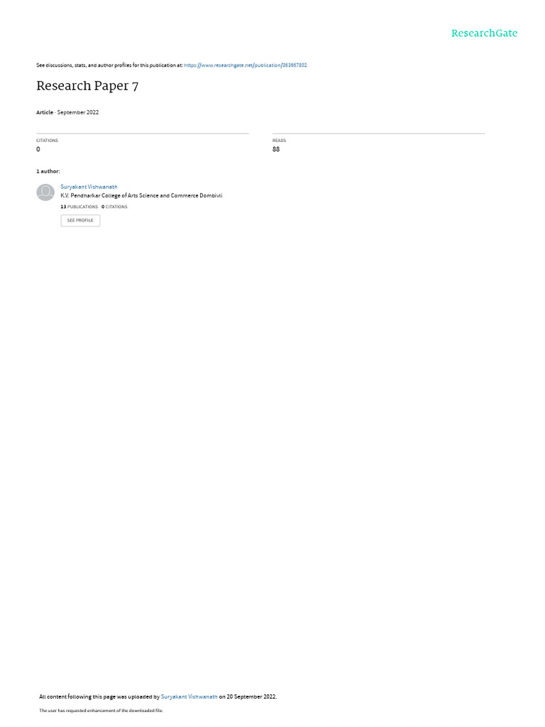 Research Paper 7 | PDF