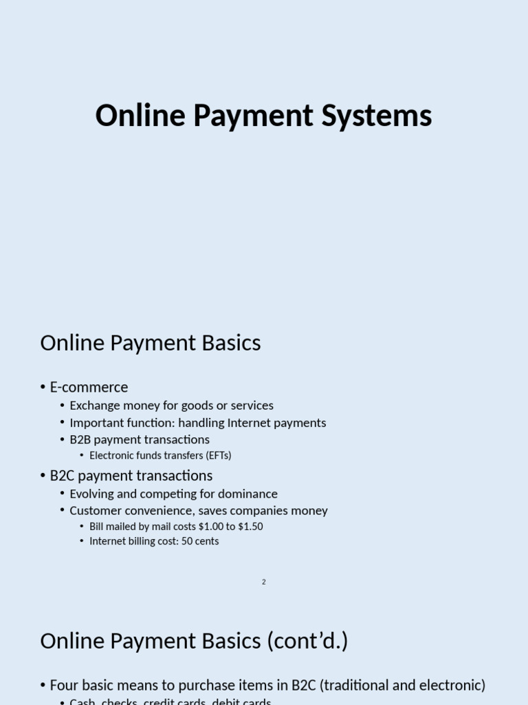 Lecture+8 +Online+Payment+Systems | PDF | Credit Card | Payments