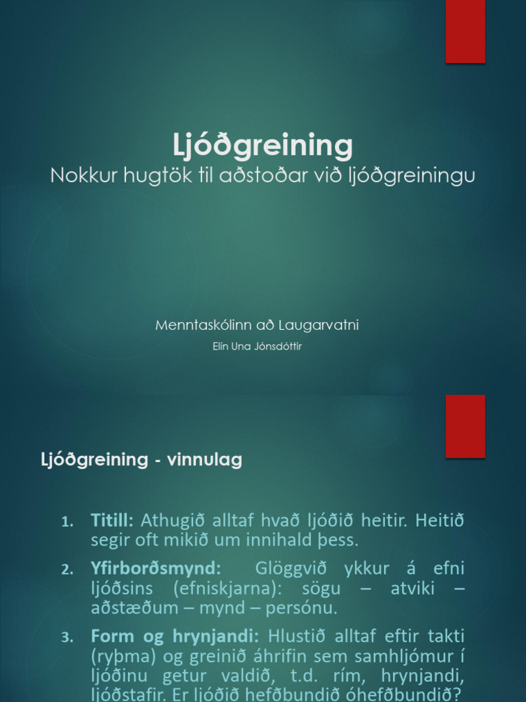 Ljo Greining | PDF