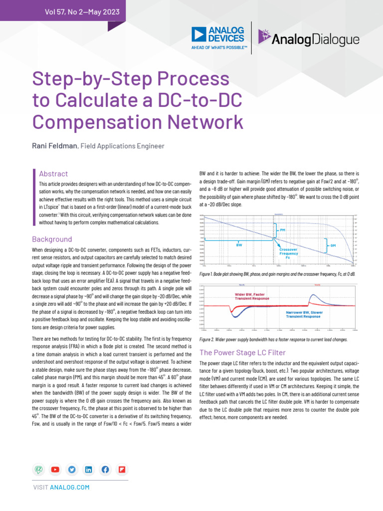 step-by-step-process-to-calculate-a-dc-to-dc-compensation-network | PDF ...